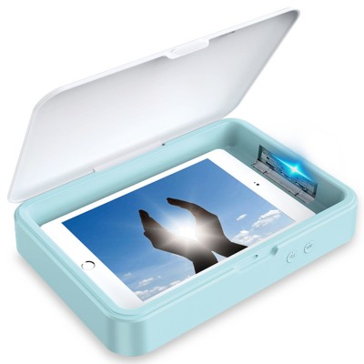 Portable Mobile Phones Sanitizer Box UV Light Sterilizer with Aromatherapy Disinfector