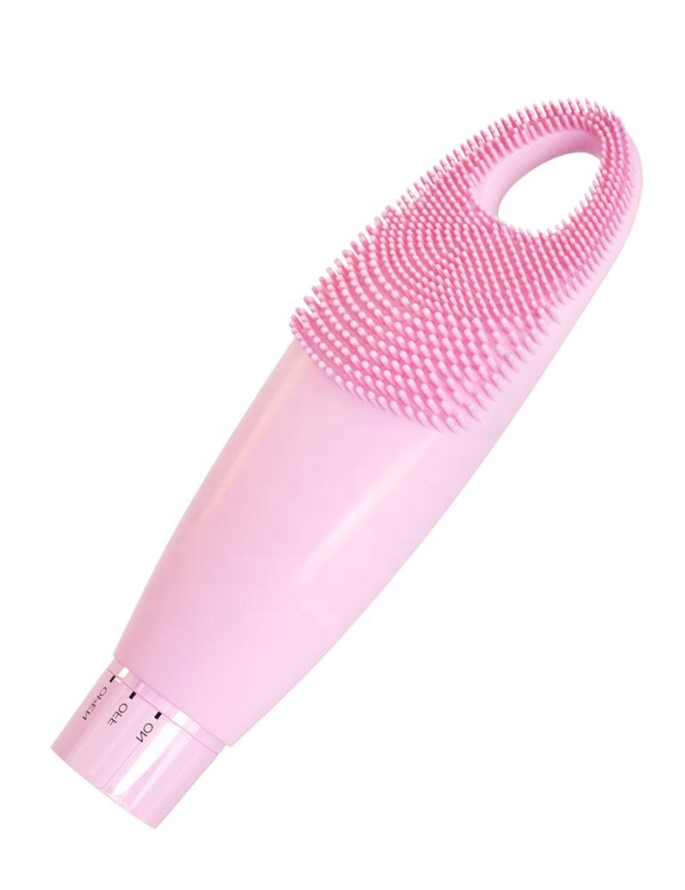 Silicone Sonic Facial Cleansing Brush Waterproof Electric Face Cleansing Brush  Vibration eye cleansing instrument